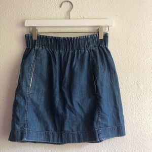 Jean skirt